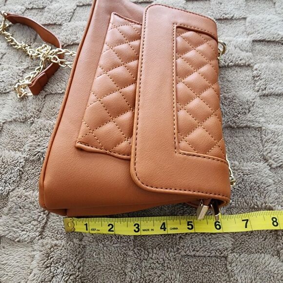 Unbranded Women's Orange and Gold Bag - Picture 8 of 8
